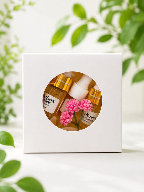 Mia Noore The Discovery Trio sample set of natural facial oils